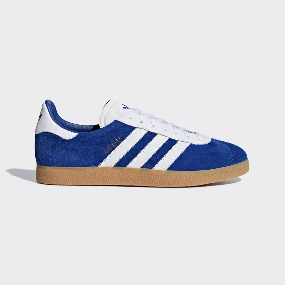 Adidas Gazelle Tenis Azules Para Hombre (MX-11480)